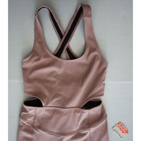 FP Movement OB1449134 Women Sz XS Mauve Swoon Back It Up One Piece Jumpsuit - Picture 8 of 13